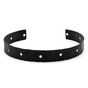 Black Textured Choker