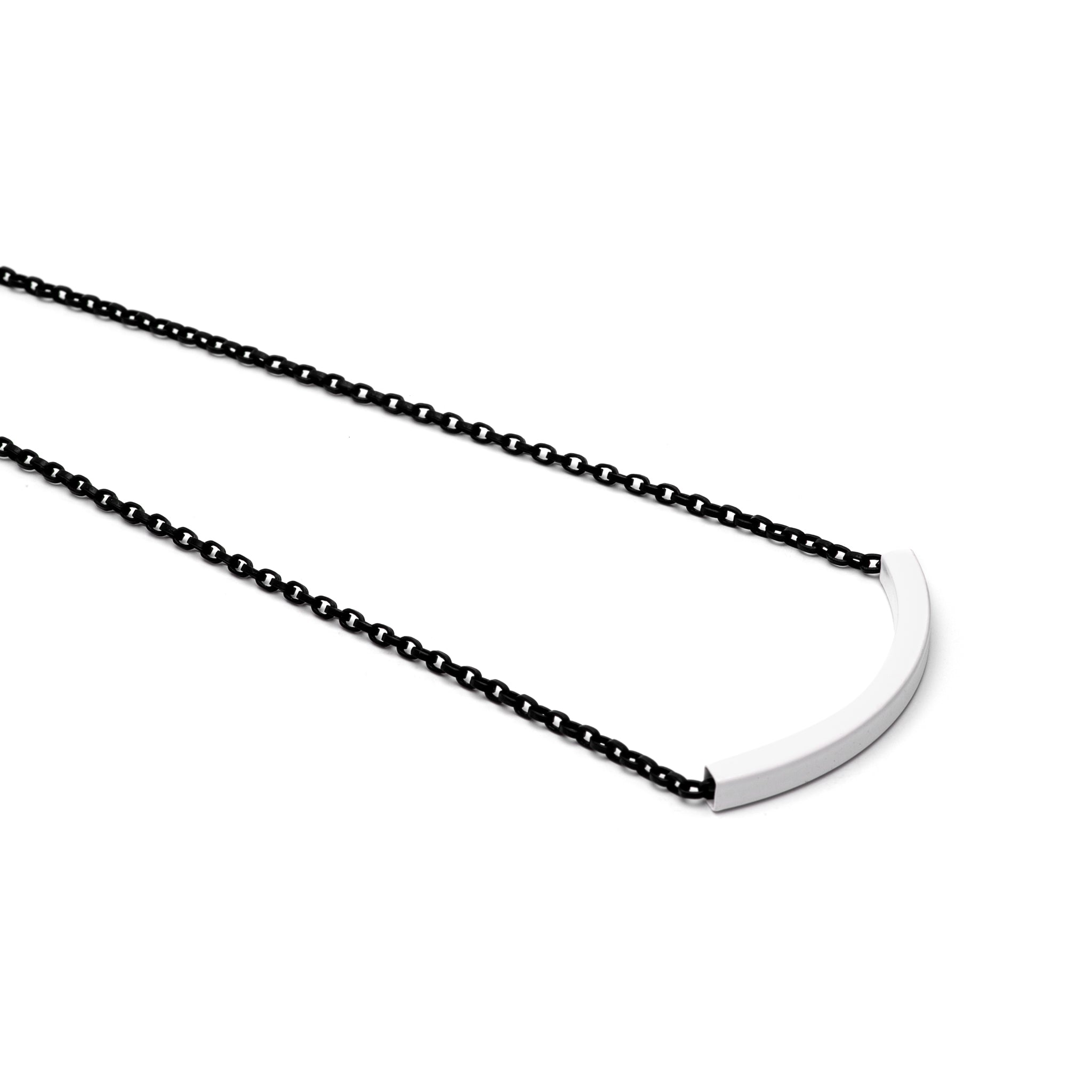Curved Tube Necklace