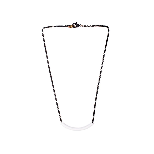 Curved Tube Necklace