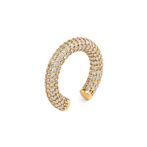 PAVE LOVE EAR CUFF