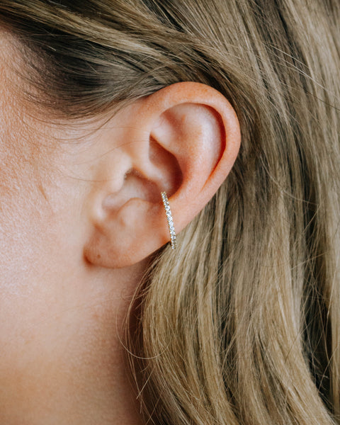 BABY PAVE EAR CUFF